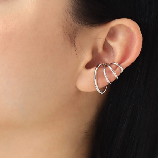 EARCUFF ATRAPASUEÑOS EN BAÑO DE RODINADO