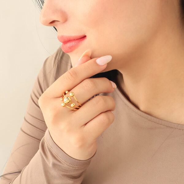 ANILLO  ARETE EN BRONCE