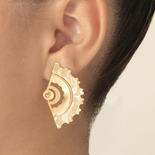 TOPO  CIRCON EN BRONCE