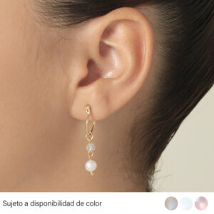 CANDONGA . PERLAS EN BAÑO DE ORO ENSAMBLADO