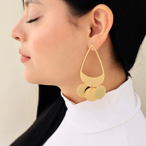 ARETE TOPO DORADO EN ACERO INOXIDABLE