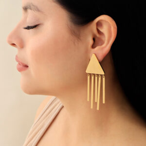ARETE TOPO DORADO EN ACERO INOXIDABLE