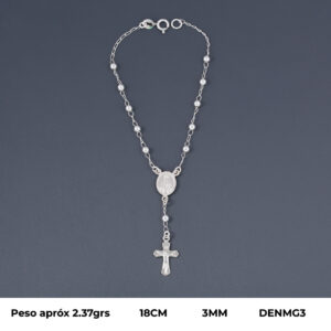 DENARIO . MILAGROSA EN PLATA LEY 925