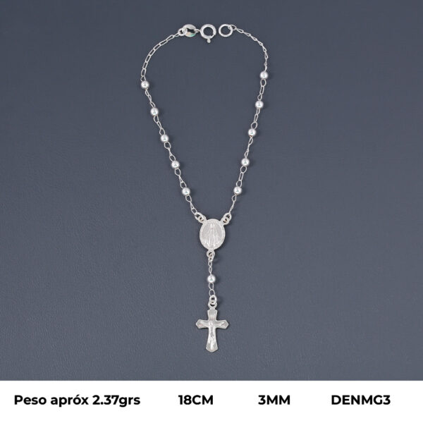 DENARIO . MILAGROSA EN PLATA LEY 925