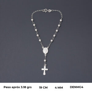 DENARIO . MILAGROSA EN PLATA LEY 925