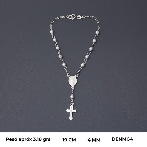 DENARIO . MILAGROSA EN PLATA LEY 925