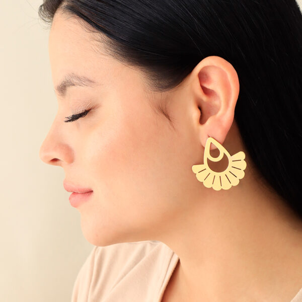 ARETE TOPO DORADO EN ACERO INOXIDABLE