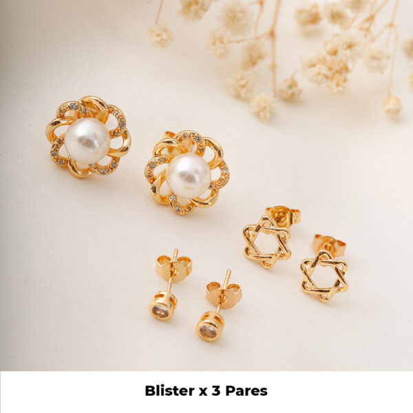 TOPO C/ PIEDRAS EN BAÑO DE ORO
