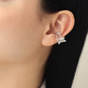 EARCUFF  PIEDRAS EN BAÑO DE RODINADO