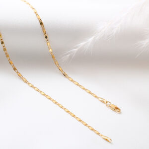 CADENA . MISERICORDIA EN ORO LAMINADO