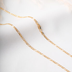 CADENA . MELCOCHA 5R T15,12MM R 1.8 EN ORO LAMINADO