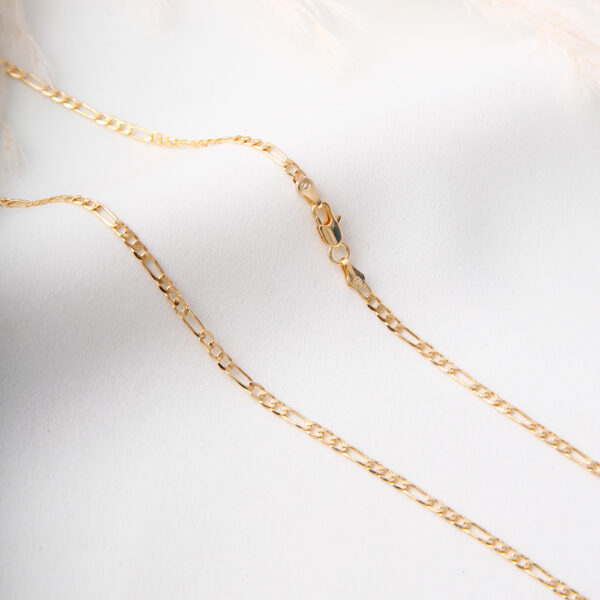 CADENA . MELCOCHA 5R T15,12MM R 1.8 EN ORO LAMINADO