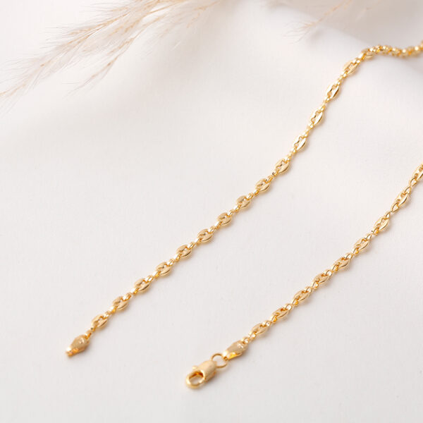 CADENA  C.B MELCOCHA 5R T40,19MM R4.6 EN ORO LAMINADO