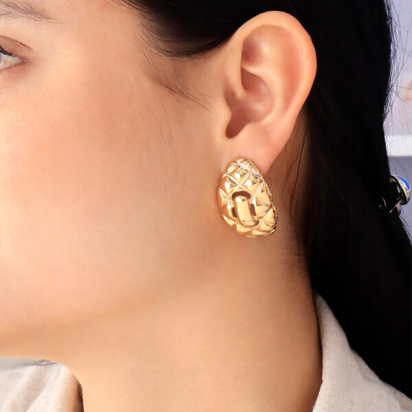 ARETE TOPO FIGURAS EN BAÑO DE ORO