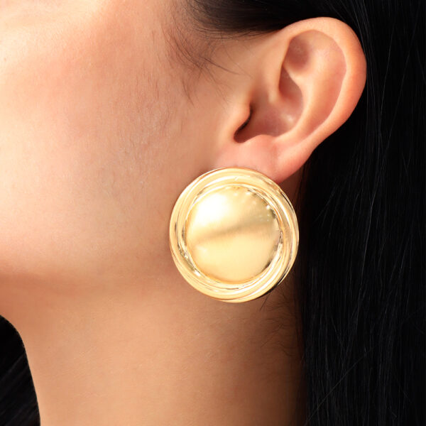 ARETE TOPO FIGURAS EN BAÑO DE ORO