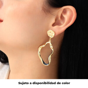 ARETE TOPO FIGURAS EN BAÑO DE ORO