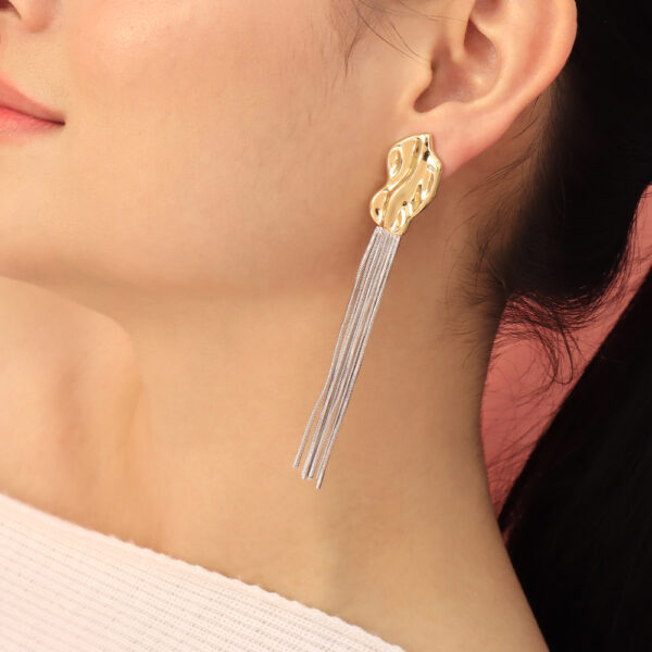 ARETE TOPO ACCESORIOS EN BAÑO DE ORO