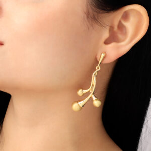 ARETE TOPO FIGURAS EN BAÑO DE ORO