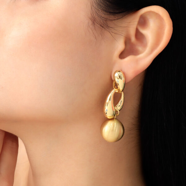 ARETE TOPO FIGURAS EN BAÑO DE ORO