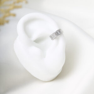 EARCUFF  PIEDRAS EN BAÑO DE RODINADO