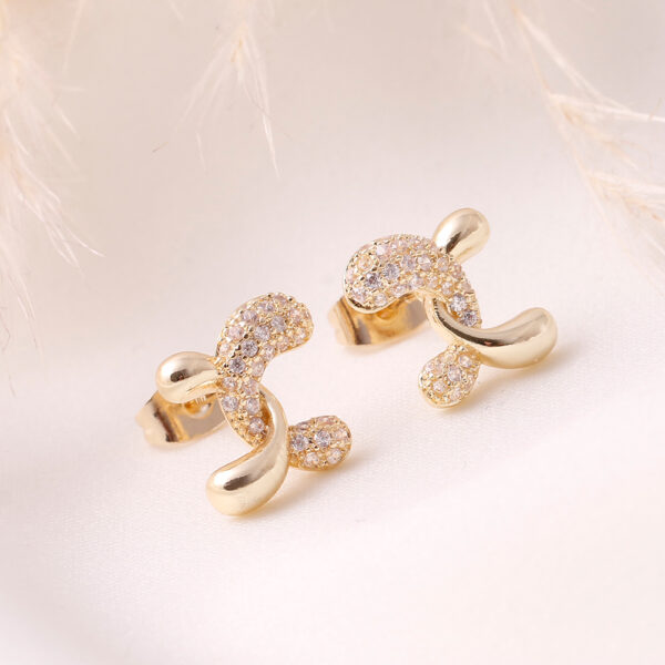 TOPO  PIEDRAS EN BAÑO DE ORO