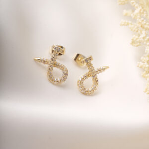 TOPO  PIEDRAS EN BAÑO DE ORO