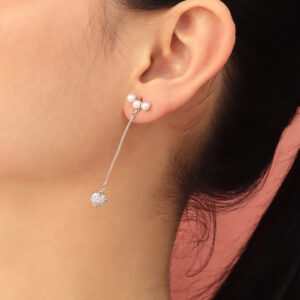 ARETE TOPO C/ DIJES EN BAÑO DE RODINADO