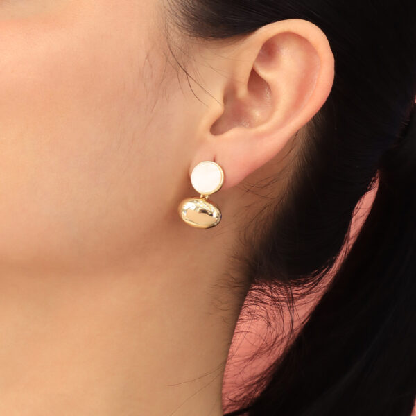 ARETE TOPO FIGURAS EN BAÑO DE ORO
