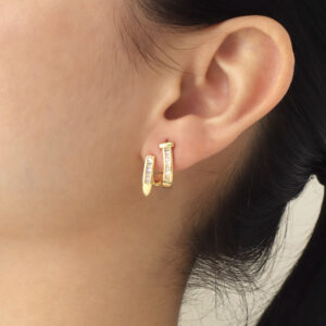 TOPO C/ PIEDRAS EN BAÑO DE ORO