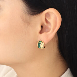 TOPO C/ PIEDRAS EN BAÑO DE ORO