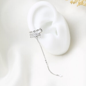 EARCUFF  PIEDRAS EN BAÑO DE RODINADO