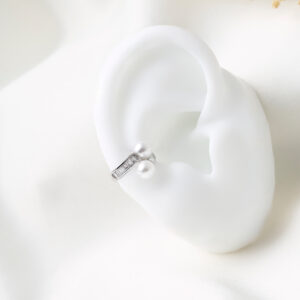 EARCUFF  PIEDRAS EN BAÑO DE RODINADO