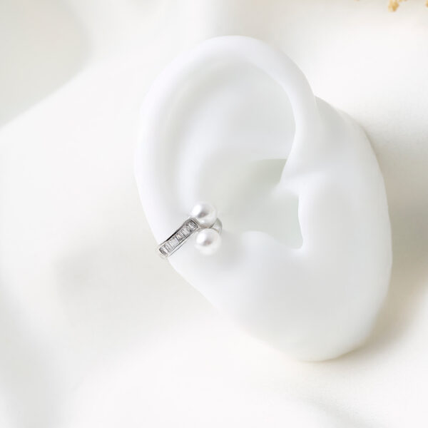 EARCUFF  PIEDRAS EN BAÑO DE RODINADO