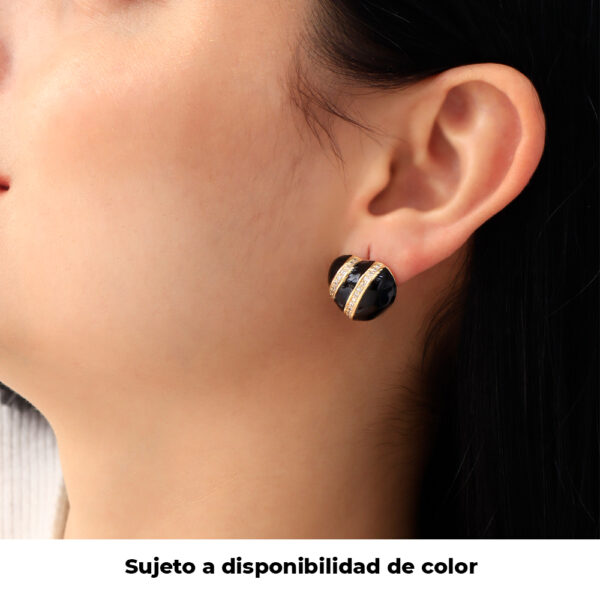 TOPO  PIEDRAS EN BAÑO DE ORO