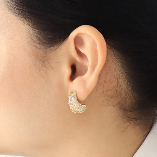 TOPO C/ PIEDRAS EN BAÑO DE ORO