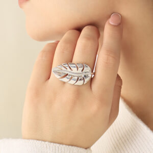 ANILLO  C/ PIEDRAS EN BAÑO DE RODINADO