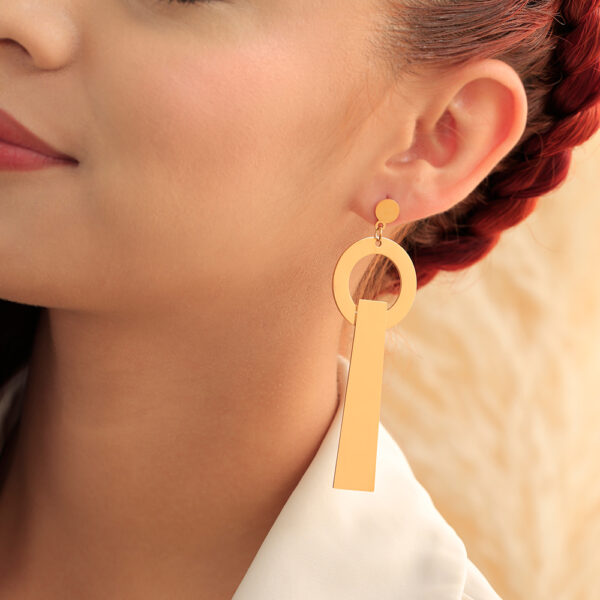 ARETE TOPO DORADO EN ACERO INOXIDABLE