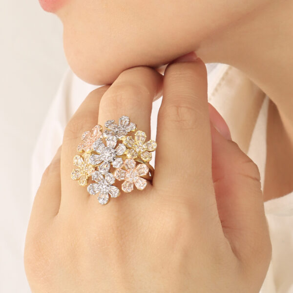 ANILLO . C/ PIEDRA OJO TURCO EN BAÑO DE ORO