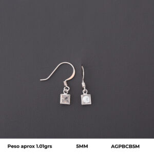 ARETE GANCHO PESCADOR EN PLATA LEY 925