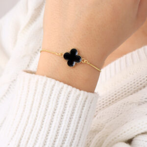 PULSERA . FIGURAS EN BAÑO DE ORO