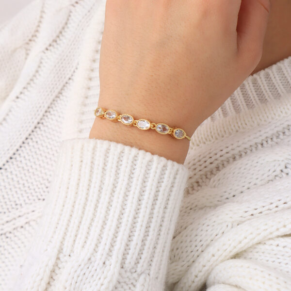 PULSERA . FIGURAS EN BAÑO DE ORO