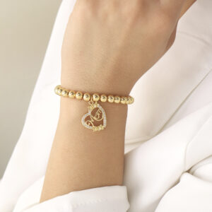 PULSERA . FILIGRANA EN BAÑO DE ORO ENSAMBLADO