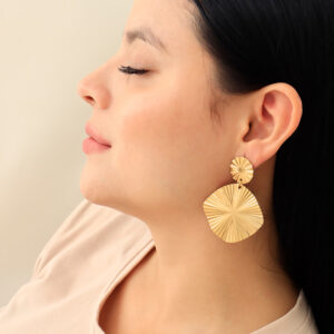 ARETE TOPO DORADO EN ACERO INOXIDABLE