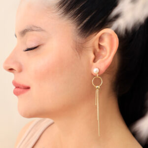 ARETE TOPO DORADO EN ACERO INOXIDABLE