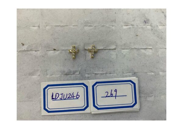 TOPO  PIEDRAS EN BAÑO DE ORO