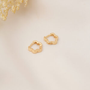 HUGGIES FIGURAS  PIEDRA Y PERLA EN ORO LAMINADO