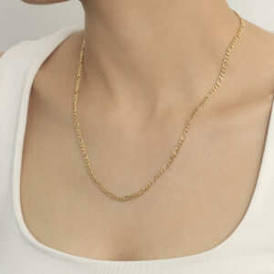 CADENA . MELCOCHA 5R T15,12MM R 1.8 EN ORO LAMINADO