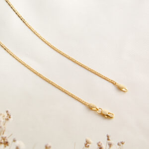 CADENA . LAPICERO EN ORO LAMINADO