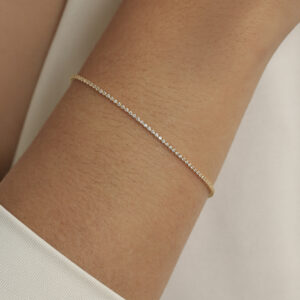 PULSERA . ARGOLLA EN ORO LAMINADO