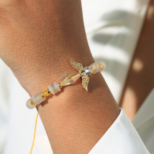 PULSERA . FILIGRANA CIRCON EN BAÑO DE ORO ENSAMBLADO
